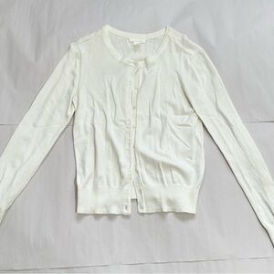 H&M Ivory Knit Sweater